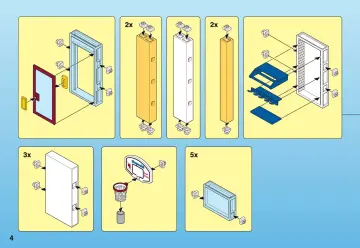 Bauanleitungen Playmobil 4325-A - Sporthalle (4)