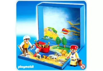 Playmobil 4332-A - Micro Playmobil Arche de Noé