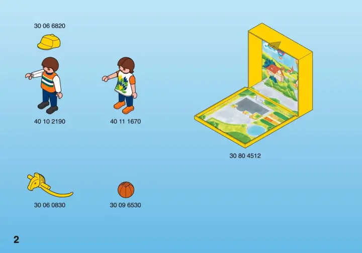 Bauanleitungen Playmobil 4335-A - MicroWelt Einfamilienhaus (2)