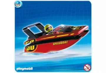 Playmobil 4341-A - Click & Go Rennboot