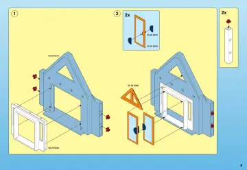 Notices de montage Playmobil 4343-A - Clinique vétérinaire (4)