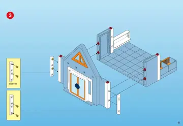 Bauanleitungen Playmobil 4343-A - Tierklinik mit Gehegen (5)