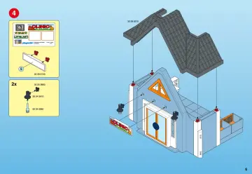 Bauanleitungen Playmobil 4343-A - Tierklinik mit Gehegen (6)