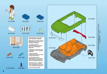 Bauanleitungen Playmobil 4345-A - Tierärztin mit PKW (4)