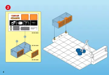 Bauanleitungen Playmobil 4346-A - Tierarztpraxis (4)