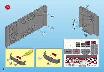 Bauanleitungen Playmobil 4365-A - Tuning-Rennwagen mit Licht (8)