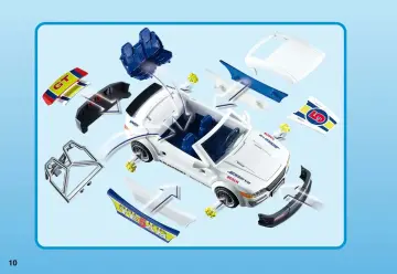 Bauanleitungen Playmobil 4365-A - Tuning-Rennwagen mit Licht (10)