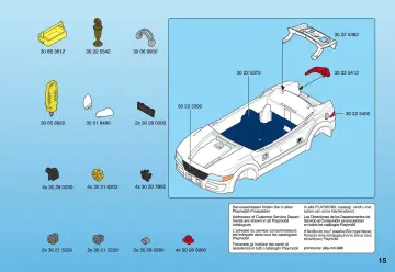 Bauanleitungen Playmobil 4365-A - Tuning-Rennwagen mit Licht (15)