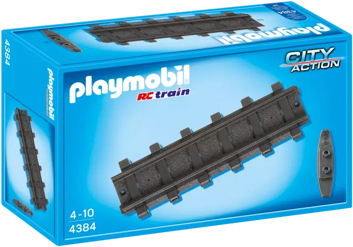 Playmobil 4384-A - 12 rails droits - BOX