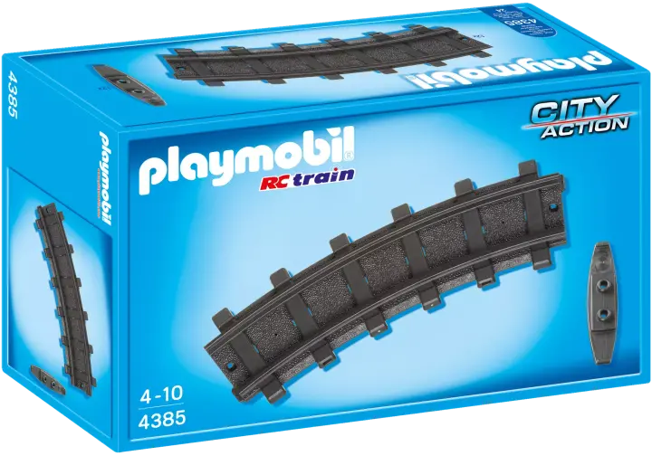 Playmobil 4385-A - 12 rails courbes - BOX