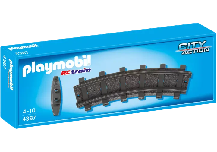 Playmobil 4387-A - 2 rails courbes - BOX