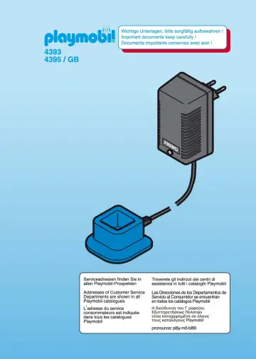 Bauanleitungen Playmobil 4393-A - Ladegerät (1)