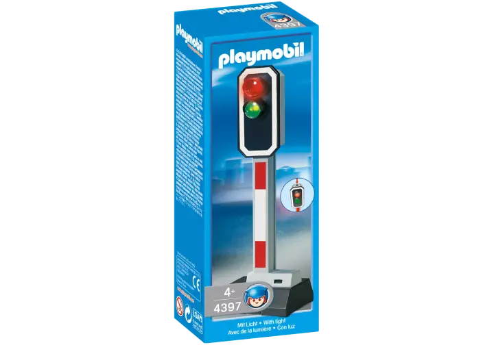 Playmobil 4397-A - Signal électrique bicolore - BOX