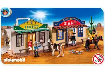 Playmobil 4398-A - Mitnehm-WesternCity