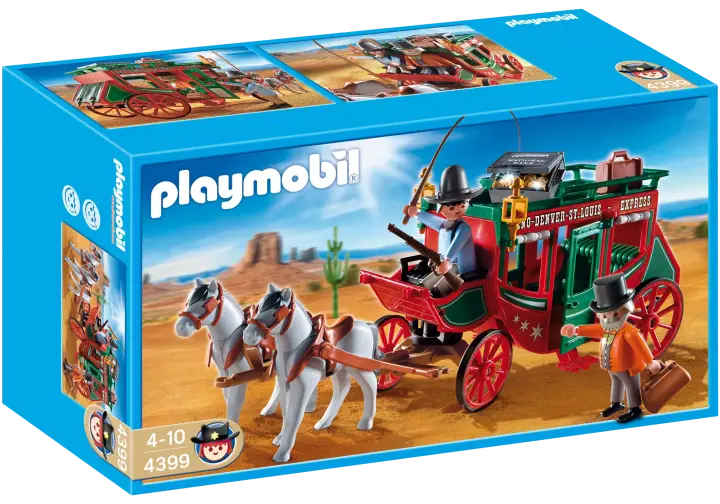 Playmobil 4399-A - Postkutsche - BOX