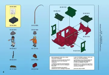 Bauanleitungen Playmobil 4399-A - Postkutsche (4)