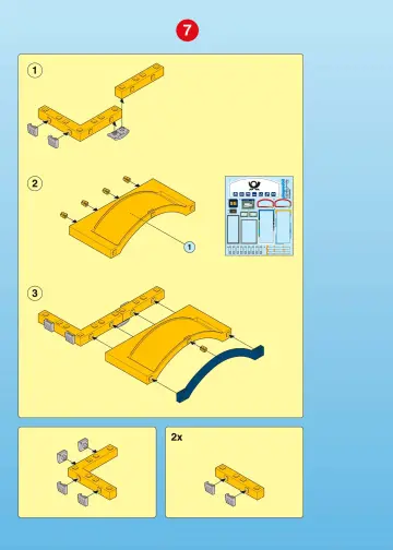 Bauanleitungen Playmobil 4400-A - Postamt (8)