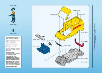 Bauanleitungen Playmobil 4401-A - Paketdienst (4)