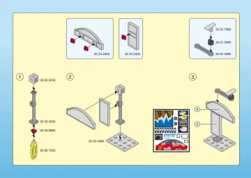 Notices de montage Playmobil 4402-A - Banquier / guichet de banque (2)