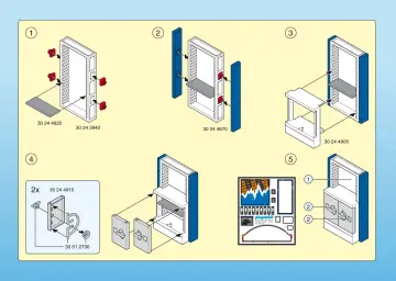Bauanleitungen Playmobil 4402-A - Bankschalter (3)