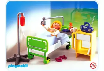 Playmobil 4405-A - Patient / chambre d'hôpital