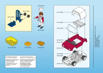 Notices de montage Playmobil 4411-A - Boulanger / camionnette (4)