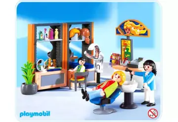 Playmobil 4413-A - Friseursalon (Mit vier Tauschperücken)