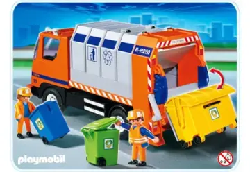 Playmobil 4418-A - Camion de recyclage ordures