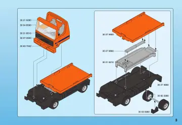 Notices de montage Playmobil 4418-A - Camion de recyclage ordures (3)