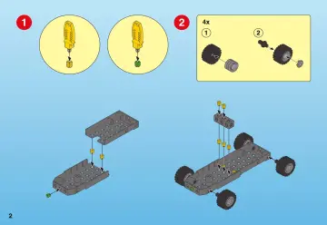 Notices de montage Playmobil 4419-A - Autocar (2)