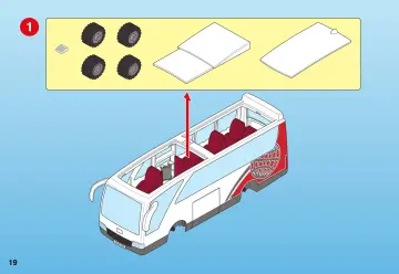 Notices de montage Playmobil 4419-A - Autocar (19)