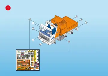 Notices de montage Playmobil 4420-A - Pilotest / camion de rallye (2)