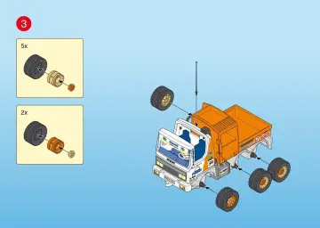 Bauanleitungen Playmobil 4420-A - Rallye-Truck (4)