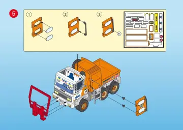 Notices de montage Playmobil 4420-A - Pilotest / camion de rallye (6)