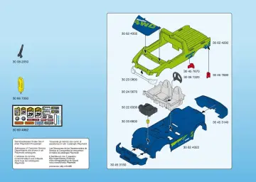 Bauanleitungen Playmobil 4421-A - Rallye-Pickup (12)