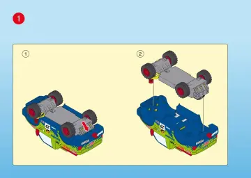 Bauanleitungen Playmobil 4421-A - Rallye-Pickup (14)