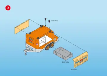 Bauanleitungen Playmobil 4422-A - Serviceanhänger (4)