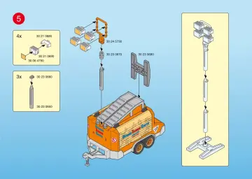Bauanleitungen Playmobil 4422-A - Serviceanhänger (6)