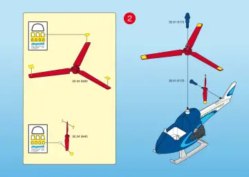 Bauanleitungen Playmobil 4423-A - Helicopter (3)