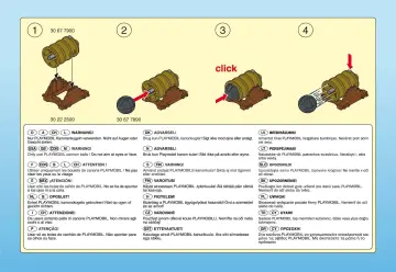 Bauanleitungen Playmobil 4432-A - Piratenschatztruhe (10)