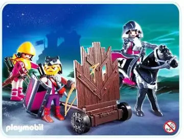 Playmobil 4437-A - Barbares / Mur d`assaut mobile