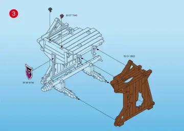 Bauanleitungen Playmobil 4439-A - Barbaren-Angriffsturm (4)