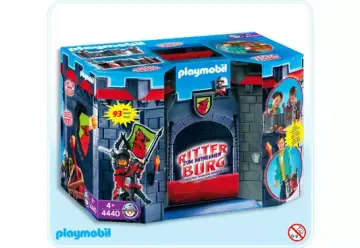 Playmobil 4440-A - Citadelle des chevaliers transportable