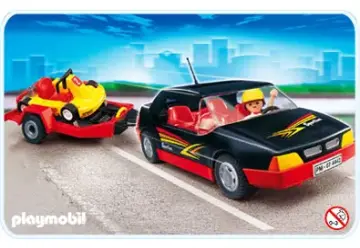 Playmobil 4442-A - PKW mit Gokart