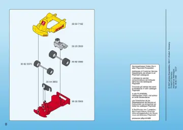 Bauanleitungen Playmobil 4442-A - PKW mit Gokart (8)