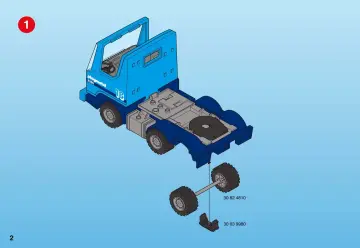 Bauanleitungen Playmobil 4447-A - PLAYMOBIL-Container-Truck (2)