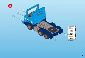 Bauanleitungen Playmobil 4447-A - PLAYMOBIL-Container-Truck (3)