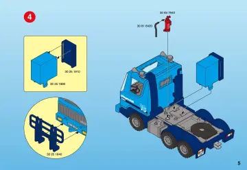 Notices de montage Playmobil 4447-A - PLAYMOBIL-Container-Truck (5)