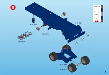 Notices de montage Playmobil 4447-A - PLAYMOBIL-Container-Truck (9)