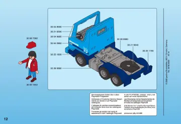 Bauanleitungen Playmobil 4447-A - PLAYMOBIL-Container-Truck (12)